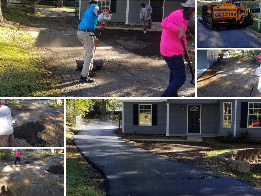 Driveway asphalt paving Mobile, AL